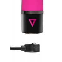 Нереалистичный вибратор Lil'Vibe, силикон, розовый, 10 см