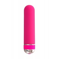 Нереалистичный вибратор A-Toys by TOYFA Mastick mini, ABS пластик, розовый, 13 см
