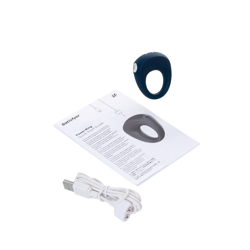 Фото NINGHAI COUNTY JIMEITE ELECTRONICS CO., LTD, адрес: №18, 8th Jinshan road, Ningbo, Китай Эрекционное кольцо на пенис Satisfyer Rings, силикон, синий 5,5 см.