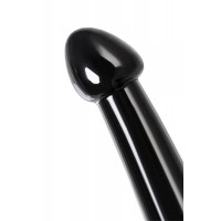 Нереалистичный фаллоимитатор Jelly Dildo M Toyfa Basic, TPE, черный, 18 см