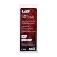 Насадка на пенис Black & Red by TOYFA с вибрацией, PVC, чёрный, 24 см