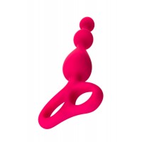Анальная втулка TOYFA POPO Pleasure, силикон, розовый, 18 см