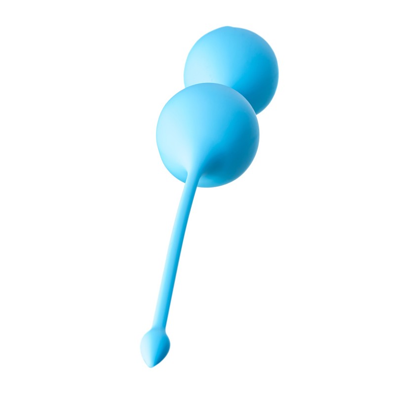 Вагинальные шарики TOYFA  A-Toys Trot, силикон, голубой, 19,5 см