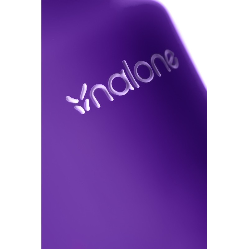 Вибромассажер Nalone Rock, силикон, фиолетовый, 19,2 см
