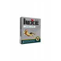 Презервативы Luxe, big box, long love, латекс, 18 см, 24 шт.