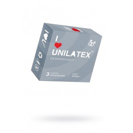 Презервативы Unilatex Ribbed №3 ребристые