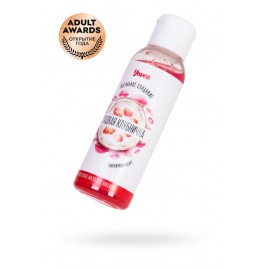 Массажное масло для поцелуев Yovee by Toyfa «Сладкая клубничка» со вкусом клубничного йогурта,100 мл
