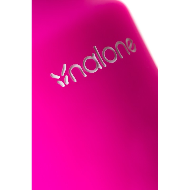Вибромассажер Nalone Rock, силикон, розовый, 19,2 см