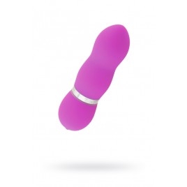 Нереалистичный вибратор Sexus Funny Five, ABS пластик, Фиолетовый, 10,5 см