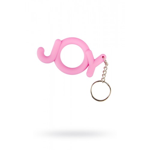 Эрекционное кольцо Joy Cocking розовое