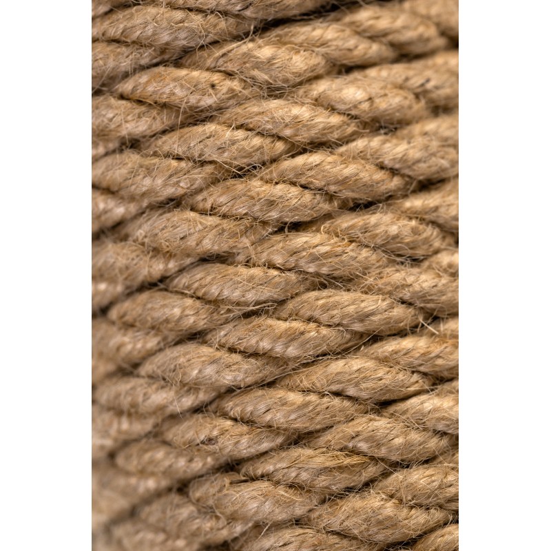 Джутовая веревка для шибари Pecado BDSM, на катушке, бежевая, 5 м.