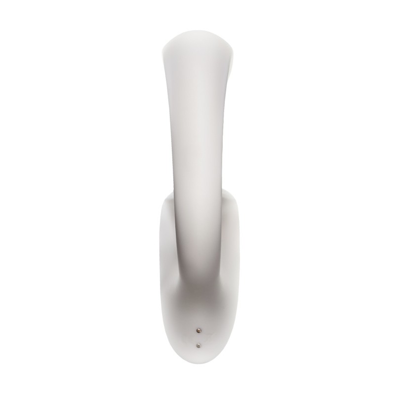 Вагинально-клиторальный вибратор Satisfyer G for Goddess 1, белый, 27 см