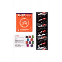 Презервативы Luxe, royal, long love, 18 см, 5,2 см, 3 шт.