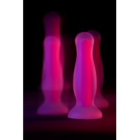 Анальная втулка светящаяся в темноте Beyond by Toyfa Cain Glow, силикон, прозрачный, 10 см