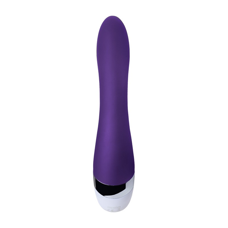 Вибратор Mystim Sassy Simon силиконовый, фиолетовый, 27 см