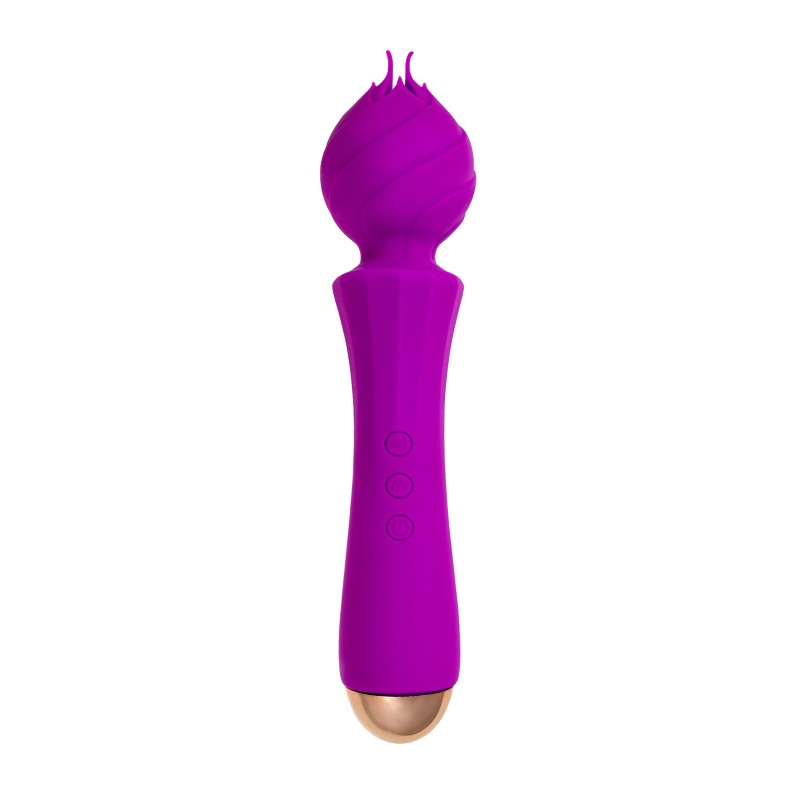 Вибратор Flovetta by Toyfa HYACINTH, силикон, фиолетовый, 21,5 см