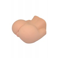 Мастурбатор реалистичный вагина+анус, XISE, TPR, телесный, 49,5 см