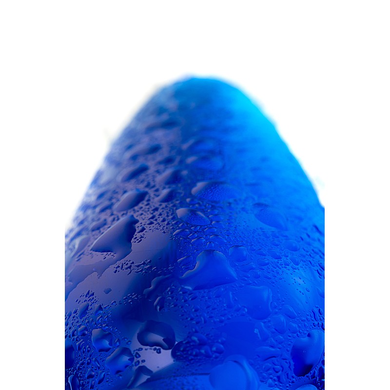 Анальная втулка Sexus Glass, стекло, синяя, 14 см, Ø 3,5 см
