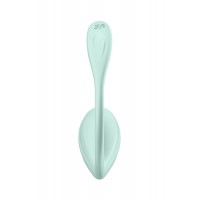 Виброяйцо Satisfyer Smooth Petal Connect App, мятное, 6,5 см