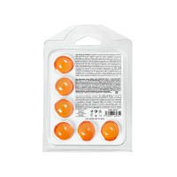Массажное масло SECRET PLAY BRAZILIAN BALLS, с разогревающим эффектом, 6 х 4 гр