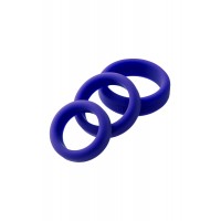 Эрекционное кольцо на пенис TOYFA A-Toys Rulp, силикон, фиолетовый, Ø4,5/3,8/3,2 см