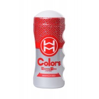 Мастурбатор нереалистичный MensMax Colors Branch Red, TPE, белый, 15 см