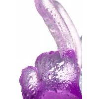 Вибратор с клиторальным стимулятором TOYFA A-Toys High-Tech fantasy, TPE, фиолетовый, 22, 5 см