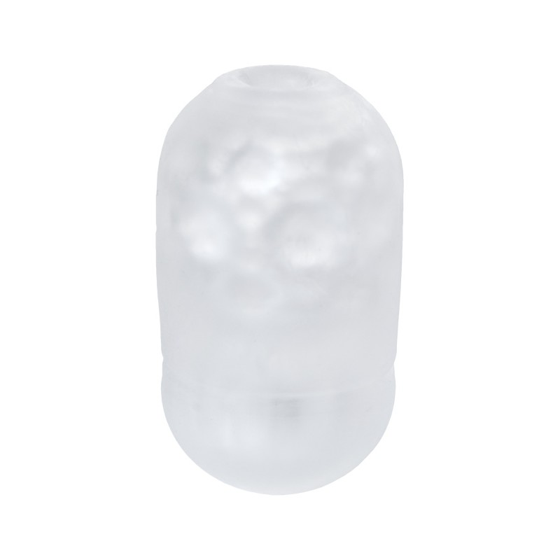 Мастурбатор нереалистичный MensMax CAPSULE Trick, TPE, прозрачный, 9 см