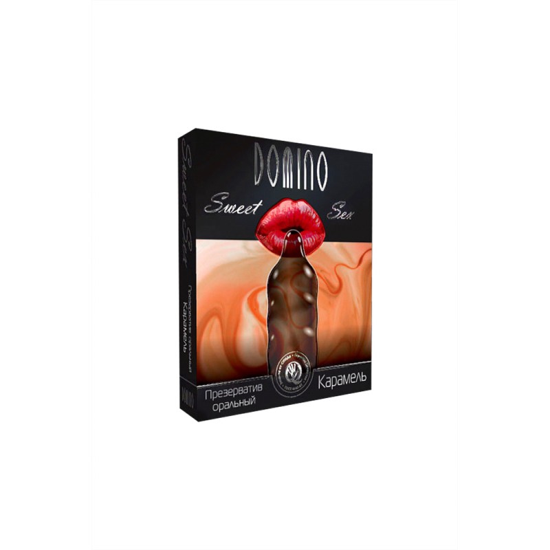 Презервативы Domino, sweet sex, карамель, 18 см, 3 шт.