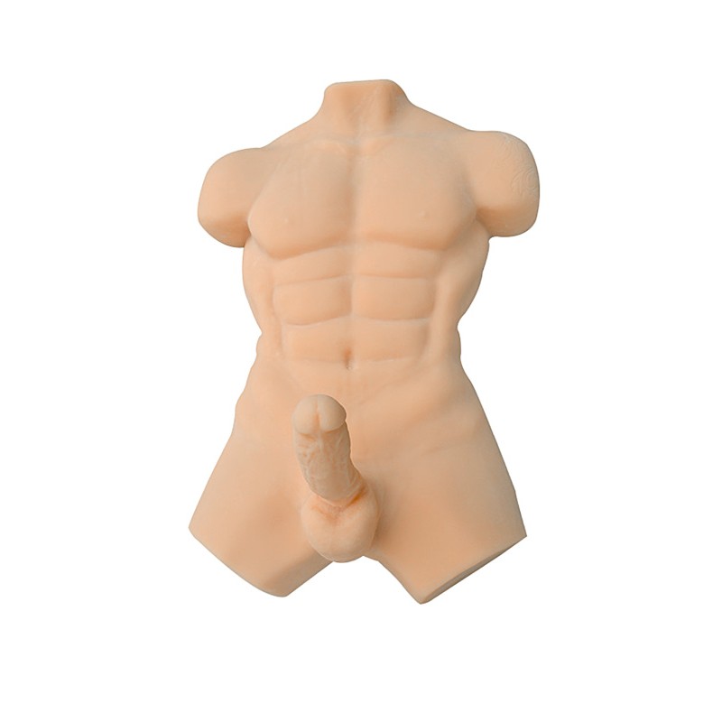 Мастурбатор реалистичный тело, XISE  Jack Jones, TPR, телесный, 69 см