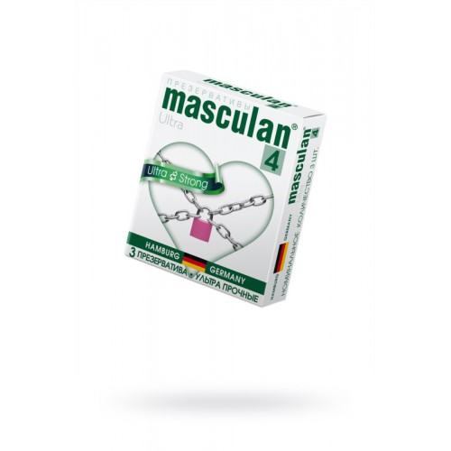Презервативы Masculan Ultra 4, 3 шт. Ультра прочные