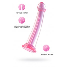 Нереалистичный фаллоимитатор Jelly Dildo XL Toyfa Basic, TPE, Розовый, 22 см