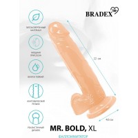 Фаллоимитатор Mr. Bold XL, натуральный