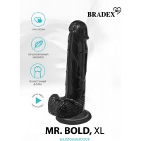 Фаллоимитатор Mr. Bold XL, чёрный