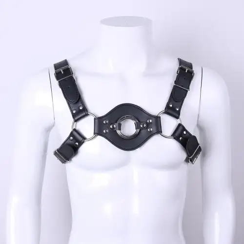 Изображение KISSEXPO Мужская сбруя с O-ring кольцом на груди