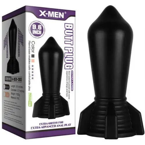 Nlonely, Китай Анальная втулка-ракета X-Men Butt Plug 25 см — купить в Минске Изображение Nlonely, Китай Анальная втулка-ракета X-Men Butt Plug 25 см