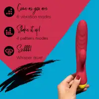 Изображение ROMP, Германия Вибратор с клиторальным стимулятором Romp Jazz Rabbit Vibrator