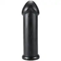 Фото Nlonely, Китай Черный фаллоимитатор с ярко выраженной головкой X-Men Butt Plug 26 см