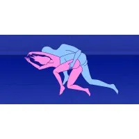 Классическая поза на боку: современная вариация