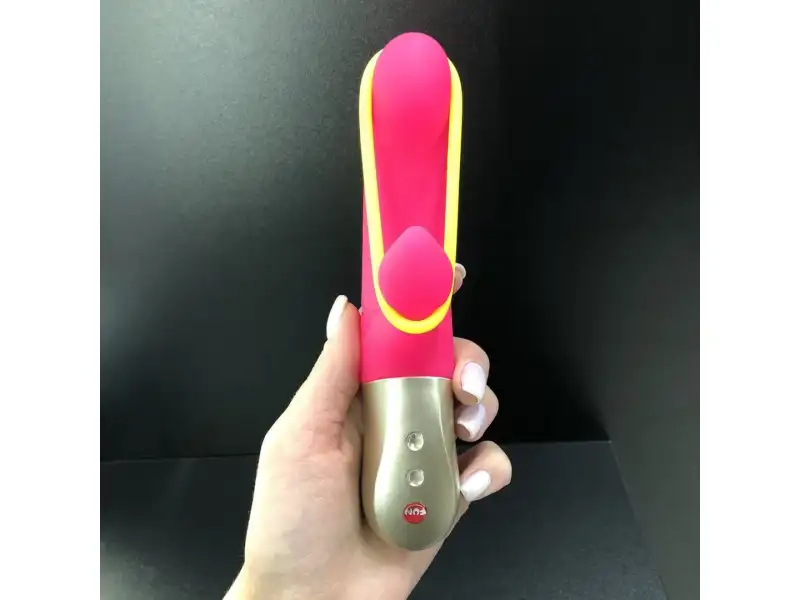 Мини-вибратор с клиторальной стимуляцией Fun Factory Amorino
