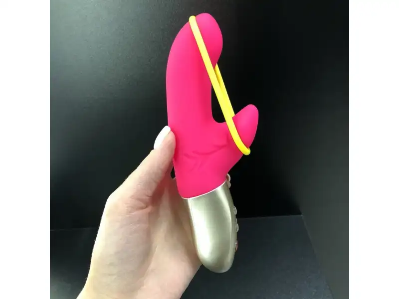 Мини-вибратор с клиторальной стимуляцией Fun Factory Amorino