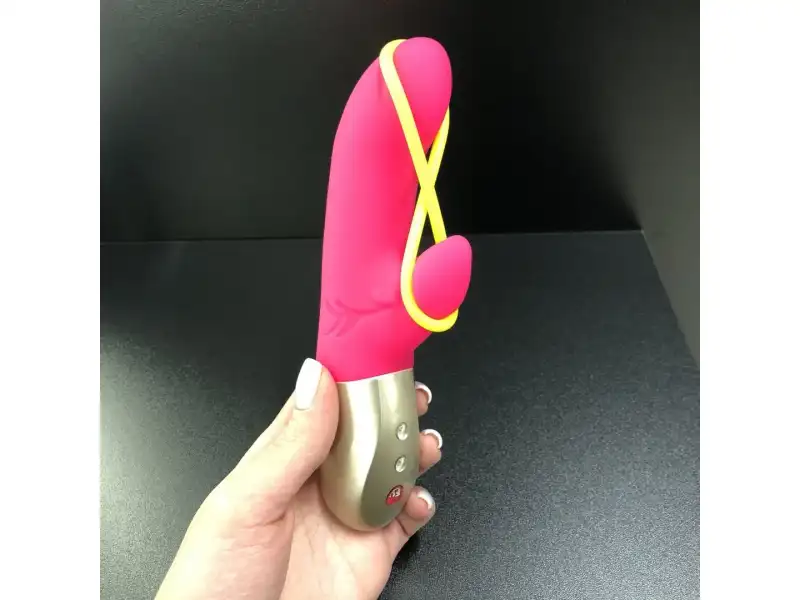 Мини-вибратор с клиторальной стимуляцией Fun Factory Amorino