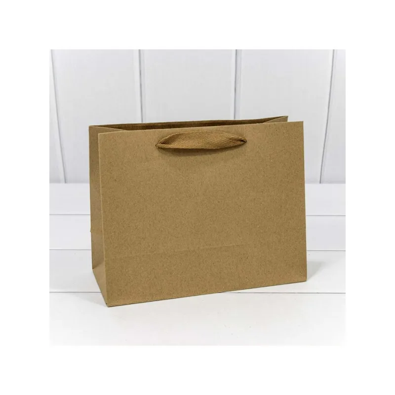 Фото Адам и Ева Пакет подарочный бумажный (крафт)