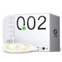 Изображение Daxiang elephant Ультратонкие презервативы из натурального латекса Elephant Liberty Series 0,02 (6 шт)