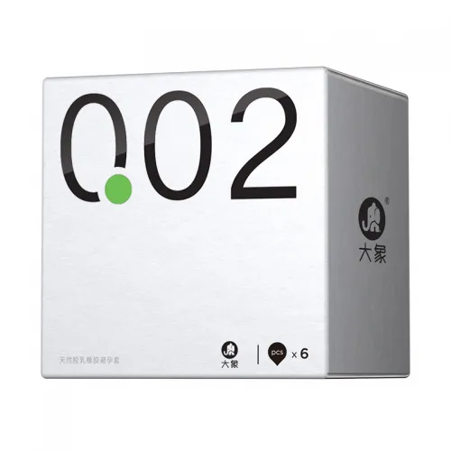 Изображение Daxiang elephant Ультратонкие презервативы из натурального латекса Elephant Liberty Series 0,02 (6 шт)