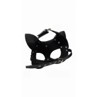 Фото Адам и Ева Маска кошки из натуральной кожи (ручная работа)