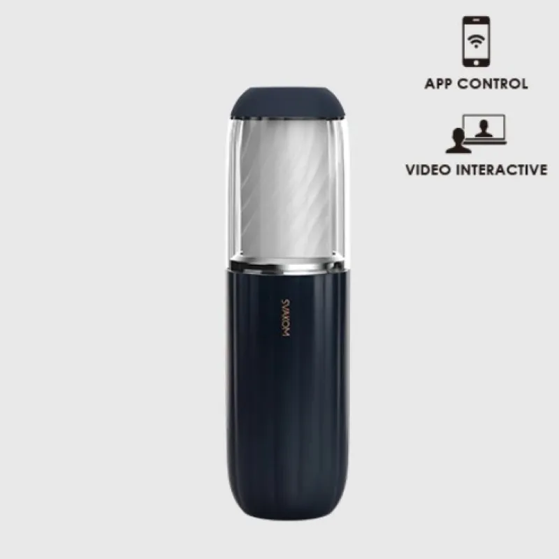 Фото Svakom, США Alex Neo 2 - Интерактивный мастурбатор, 33,2 см (синий)
