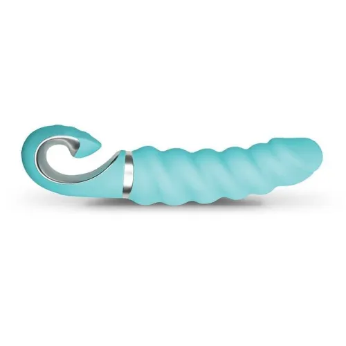 Фото Gvibe, Англия Анатомический витой вибратор Gvibe Gjack 2 - 22 см (Tiffani Mint)