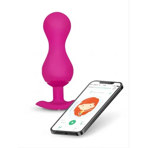 Изображение Gvibe, Англия Gvibe Gballs 3 App Petal Rose - тренажёр интимных мышц, 8х3 см