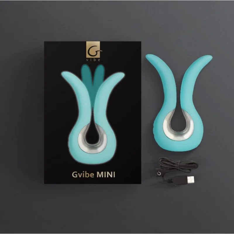 Изображение Gvibe, Англия Gvibe Mini Tiffany Mint Gift Box - Вибратор, 10,5 см (мятный)